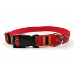 A-106 OBROŻA INDIAŃSKA 25mm/34-57cm : Kolor - Czerwony