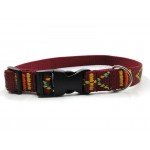 A-106 OBROŻA INDIAŃSKA 25mm/34-57cm : Kolor - Bordowy