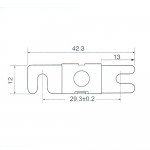 Bezpiecznik MINI ANL 150A ACV 30.3940-150 1szt