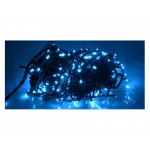 Lampki choinkowe 100 LED niebieskie 6,5m