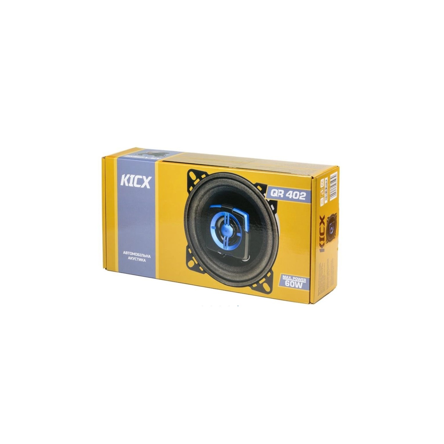 Głośniki KICX QR 402 2szt 100mm 10cm dwudrożne