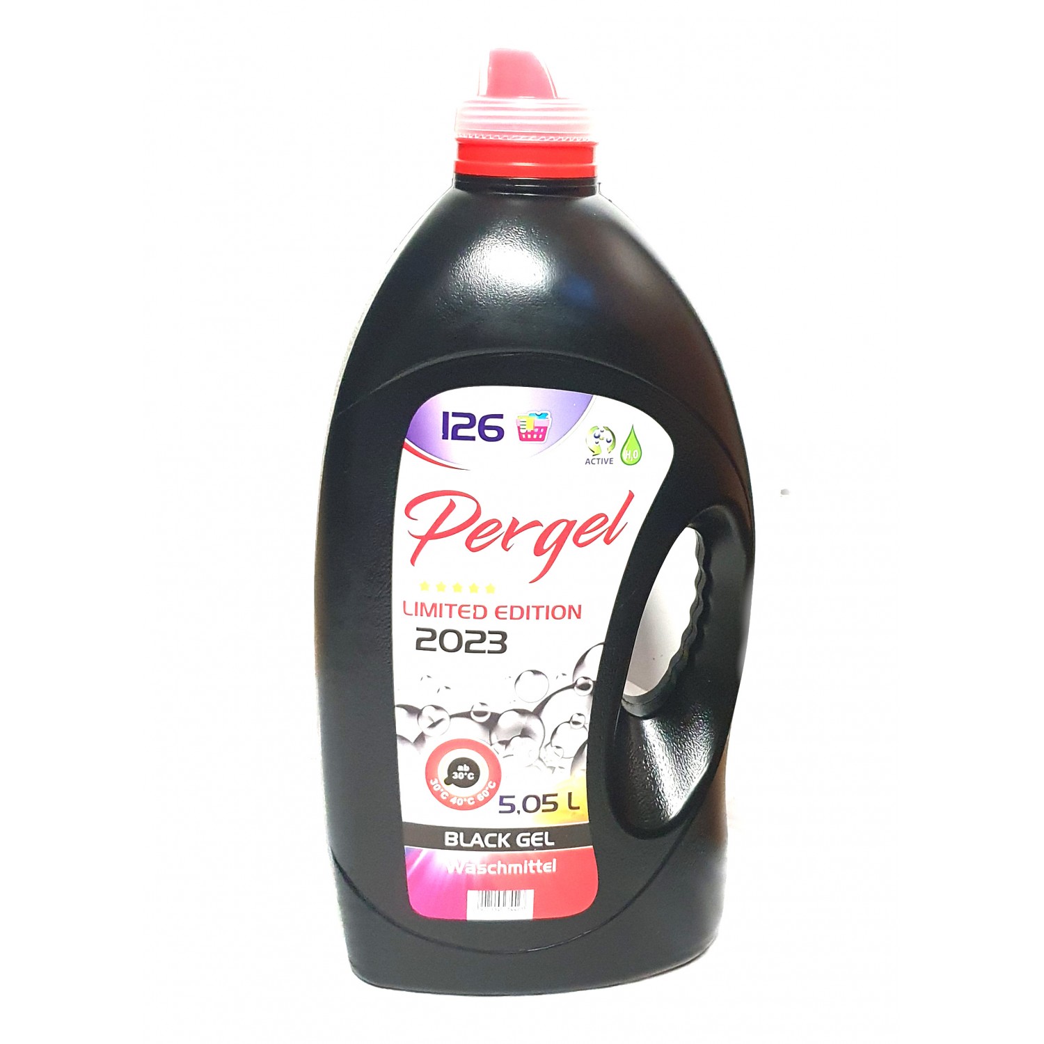 Żel do prania czarnego Płyn Black 5,05L 126 Prań wydajny Pergel