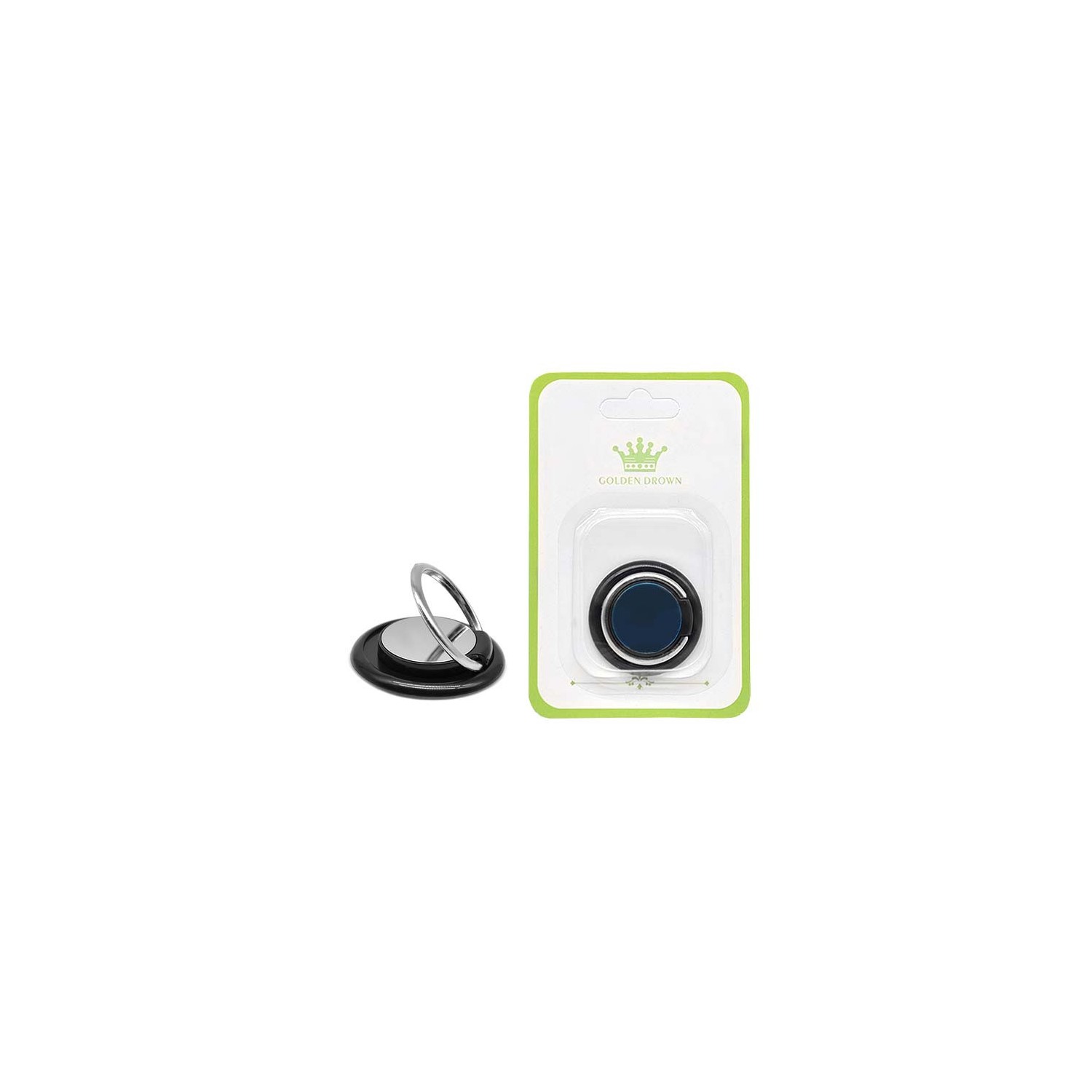 UCHWYT TELEFONU STOJAK PREMIUM UNIWERSALNY VEGA CZARNY RING HOLDER