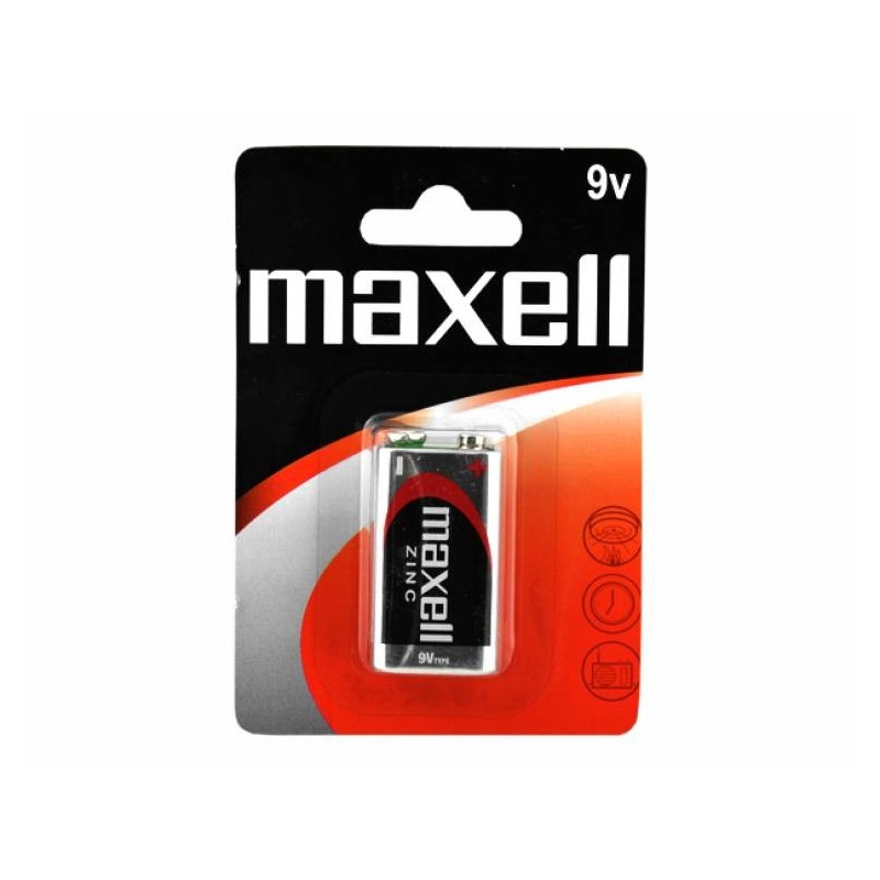 Bateria Maxell 6F22 9V blister zinc