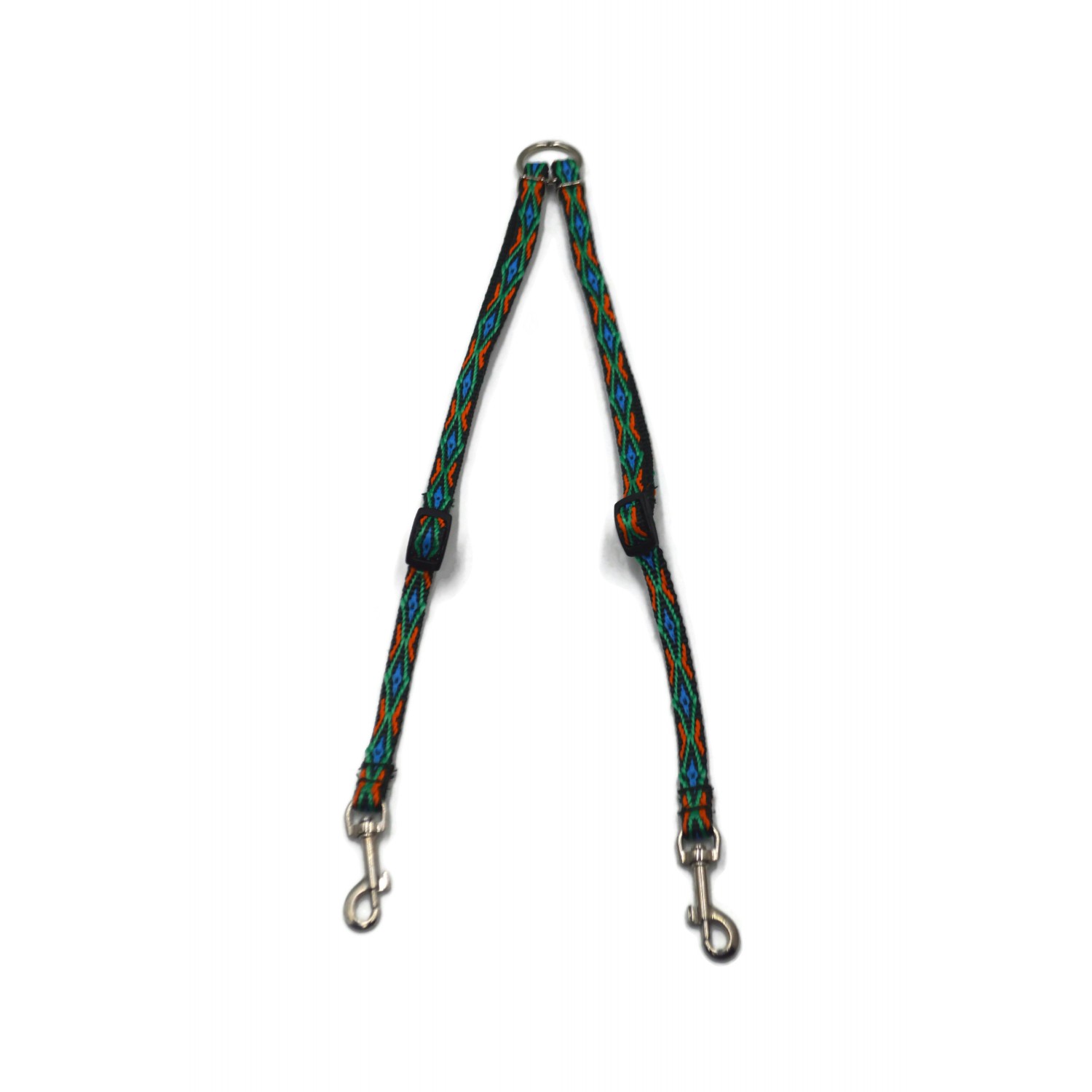 A-268 Rozdzielacz regulowany romb 10mm/40-60cm : Kolor - Zielony