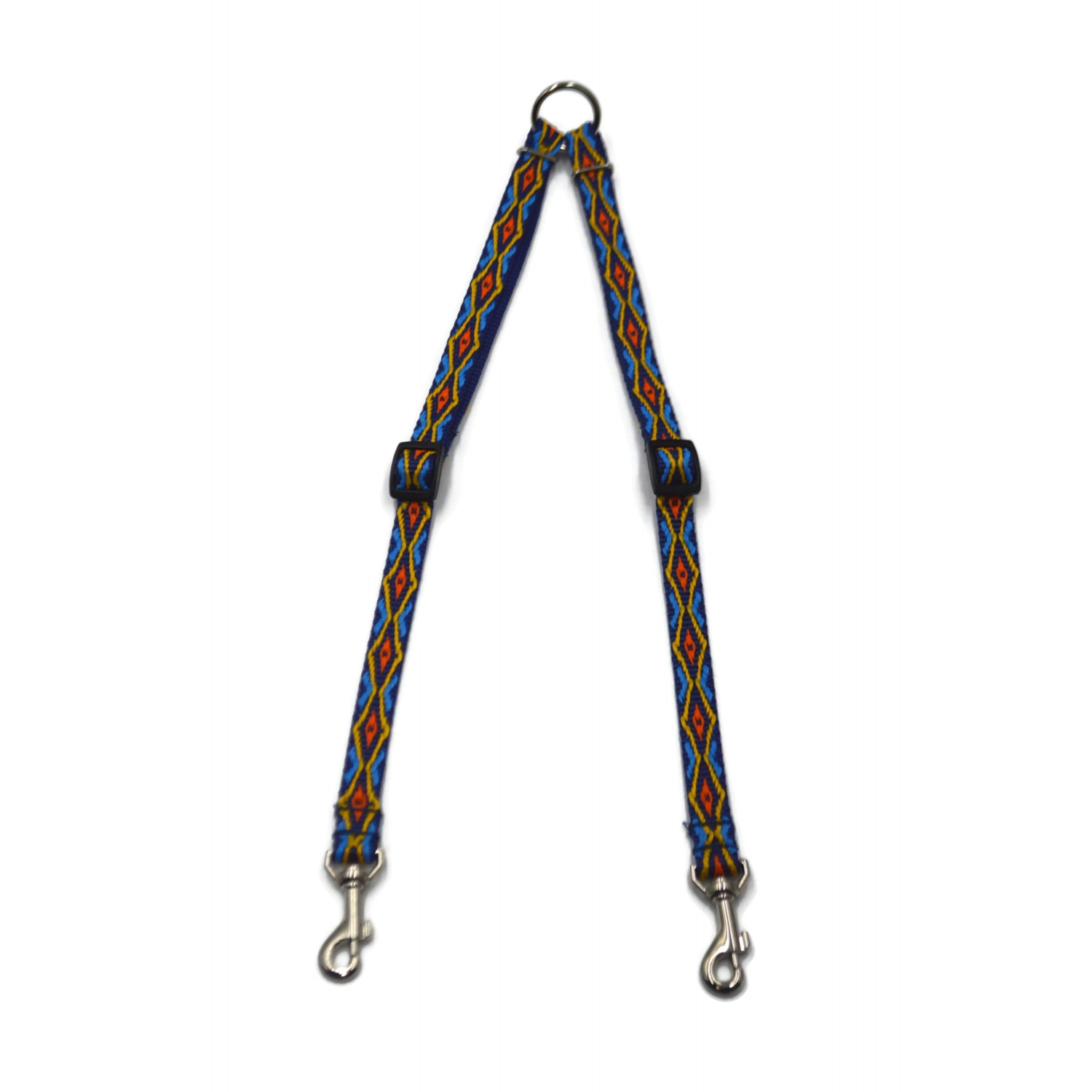 A-269 Rozdzielacz regulowany romb 15mm/40-60cm : Kolor - Niebieski