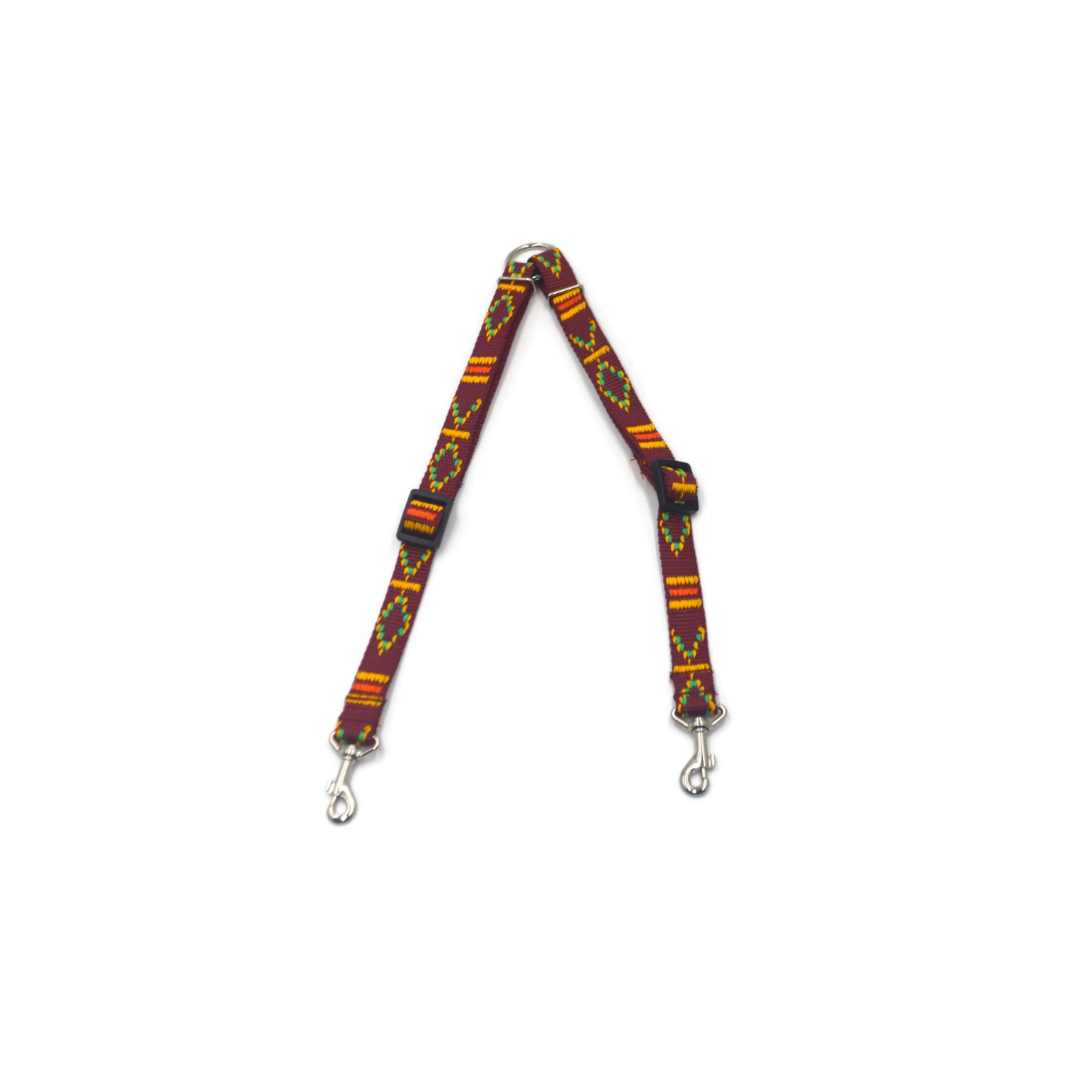 A-275 Rozdzielacz regulowany Indiański 20mm/40-60cm : Kolor - Bordowy