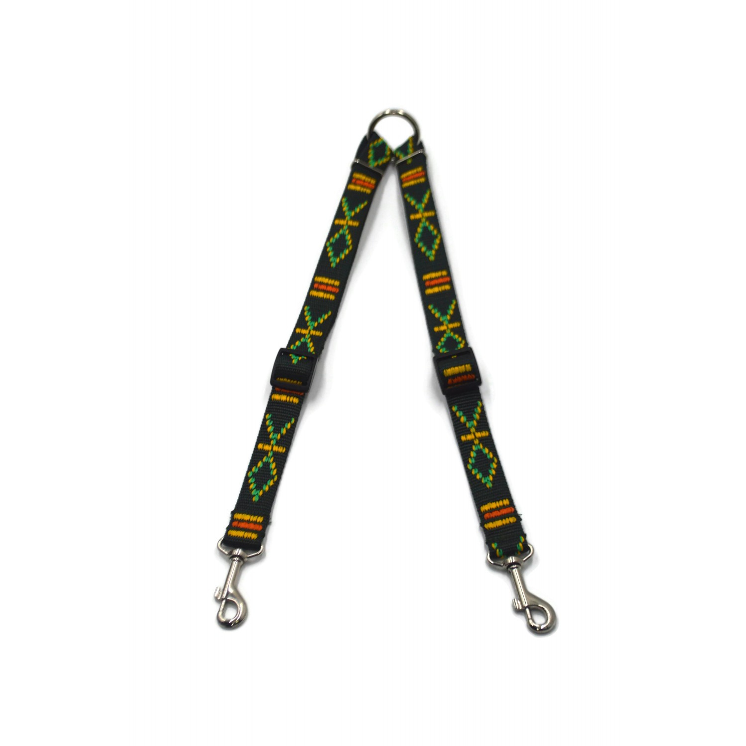 A-276 Rozdzielacz regulowany Indiański 25mm/50-75cm : Kolor - Zielony