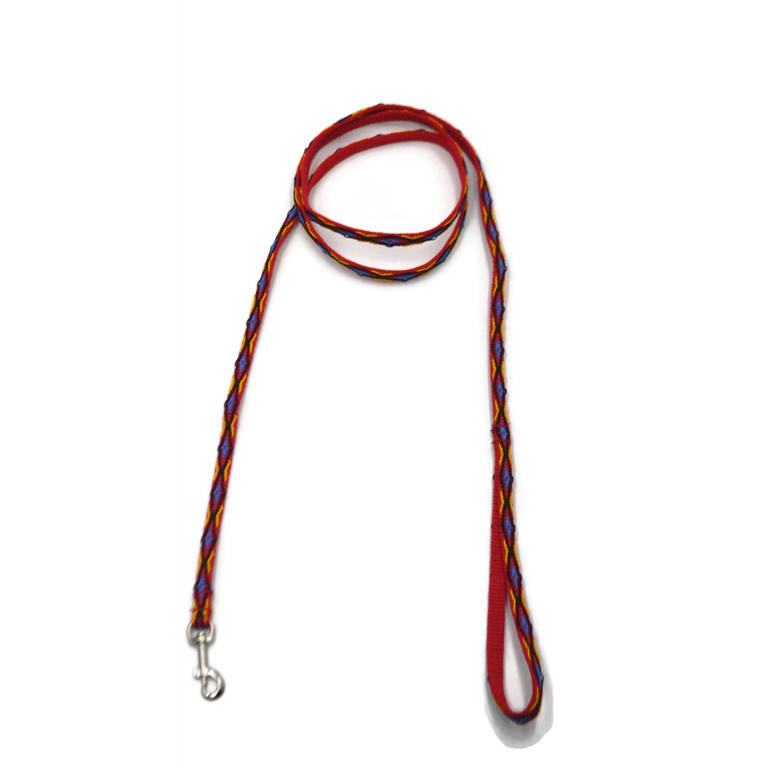 A-076 SMYCZ ROMB 10MM/180CM : Kolor - Czerwony
