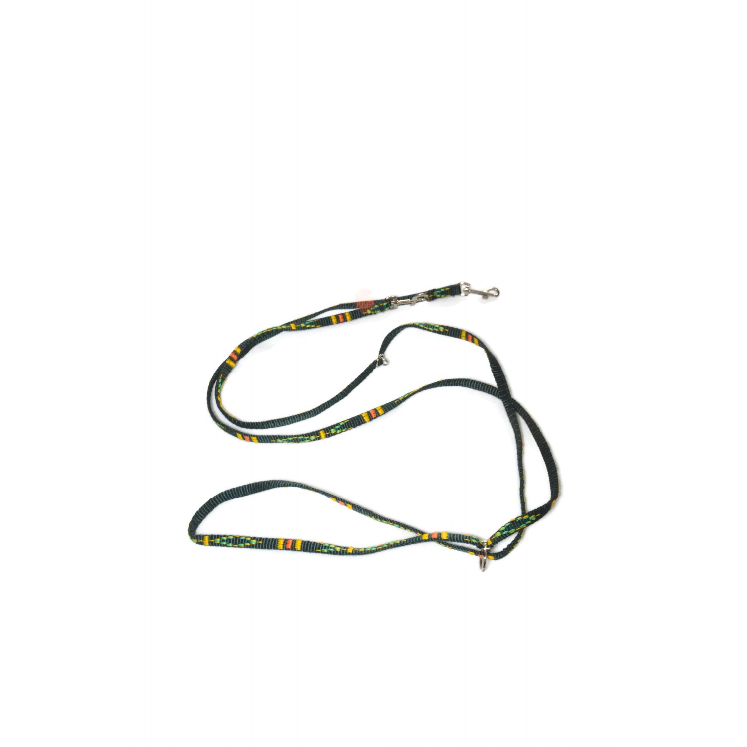A-127 SMYCZ  INDIAŃSKA 10MM/220CM : Kolor - Zielony