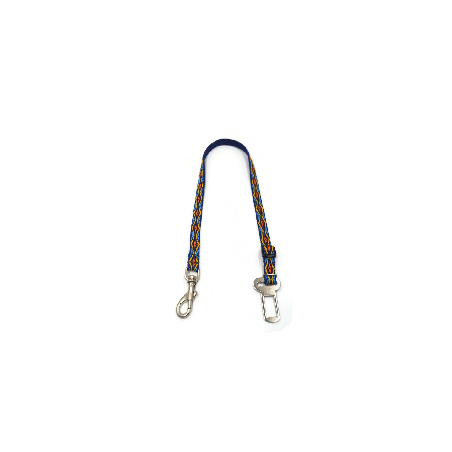 A-097 ZAPIĘCIE SAMOCHODOWE ROMB 15MM : Kolor - Niebieski