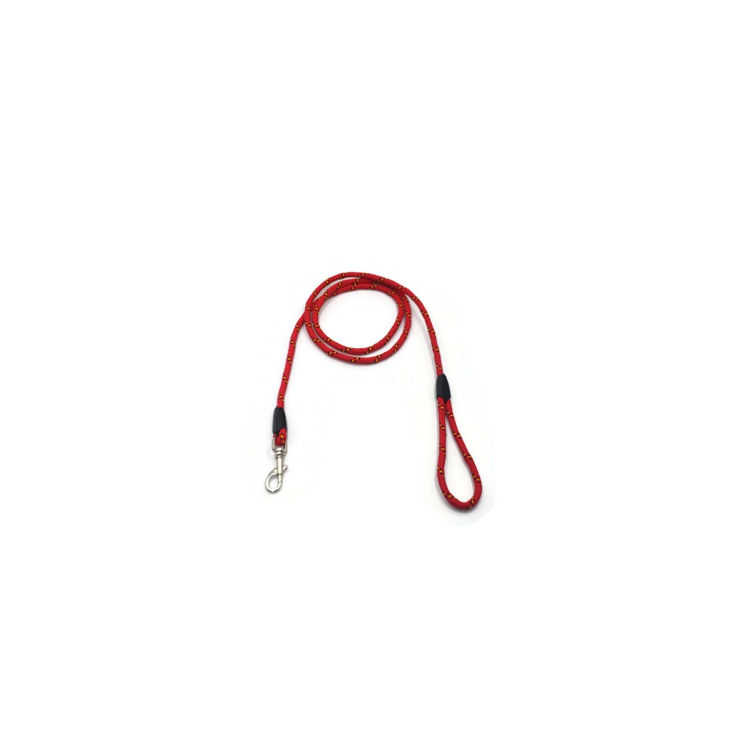 A-316 Smycz lina 8mm/180cm : Kolor - Czerwony