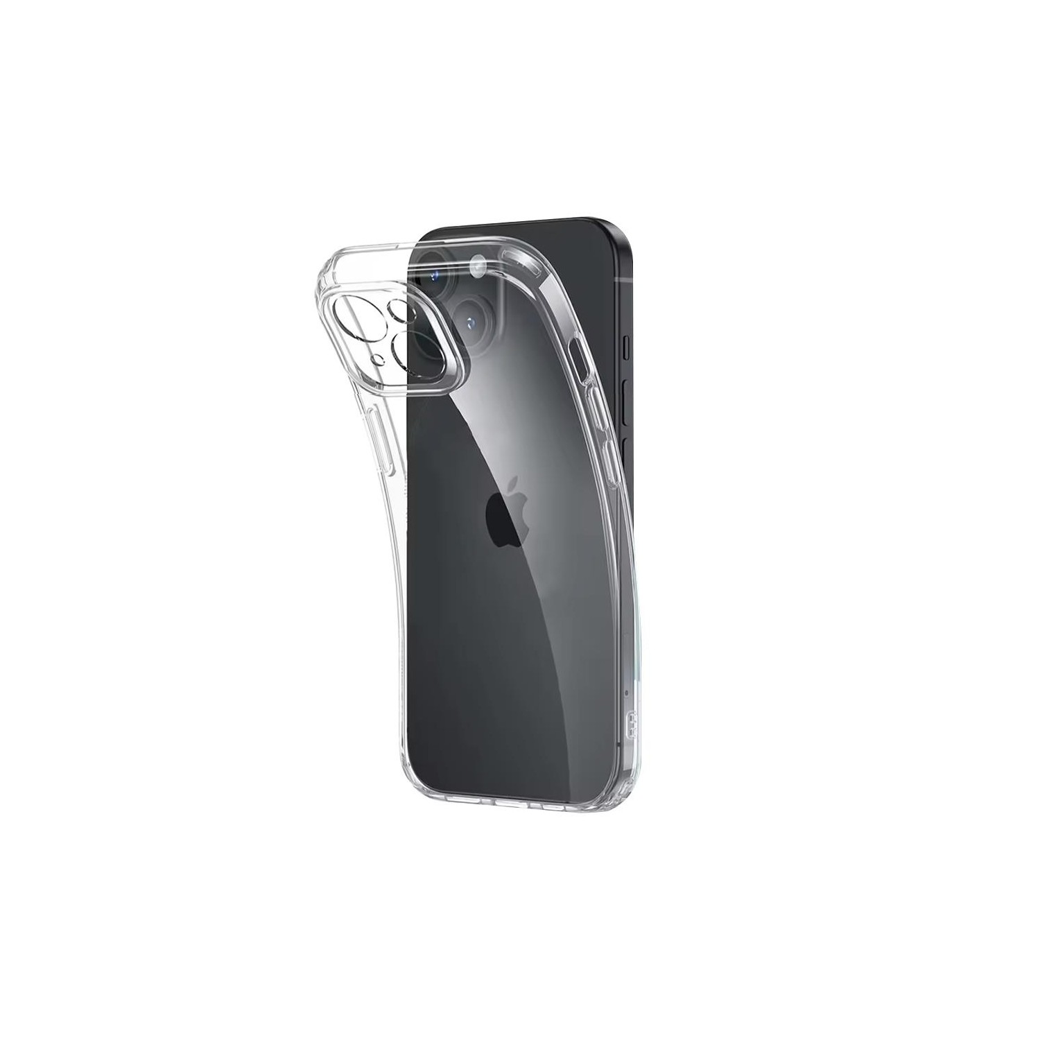 Teltech nakładka slim case 2mm do iPhone 13 Mini transparentny