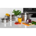 Zestaw garnków 6 elementów TEESA COOK EXPERT MASTER
