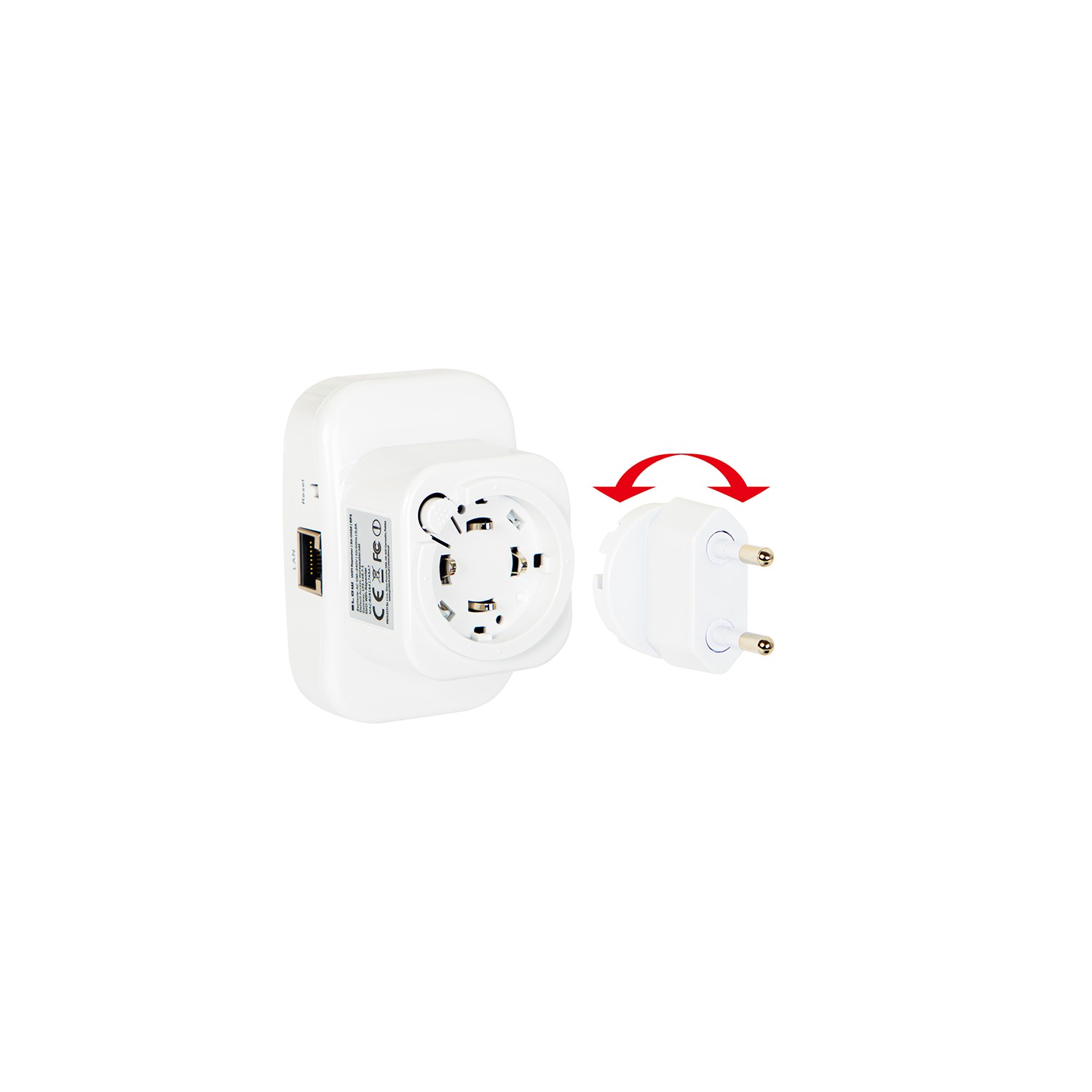 Wzmacniacz sygnału Wi-Fi repeater 300MB/S BLOW RP-1