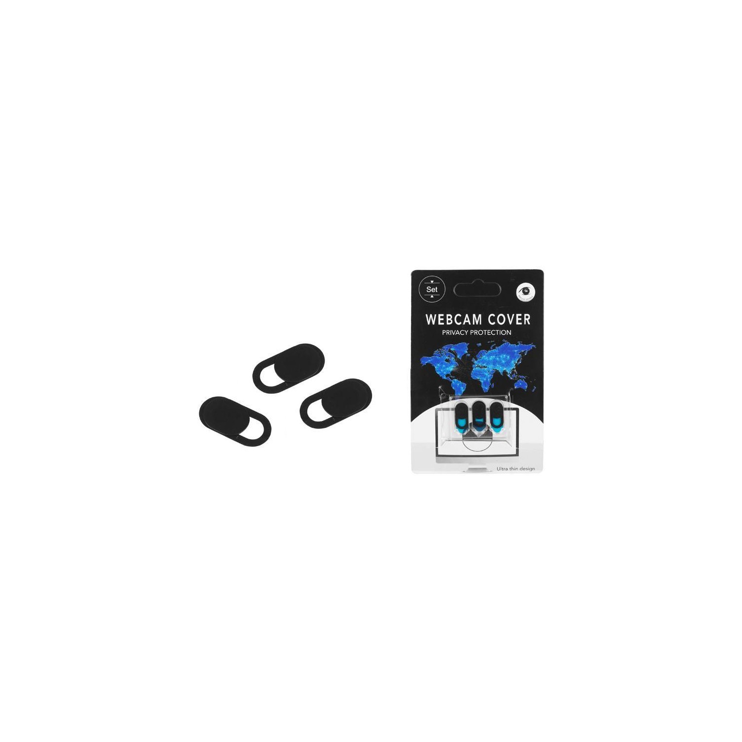 Maskownica kamery laptop/tablet 3szt