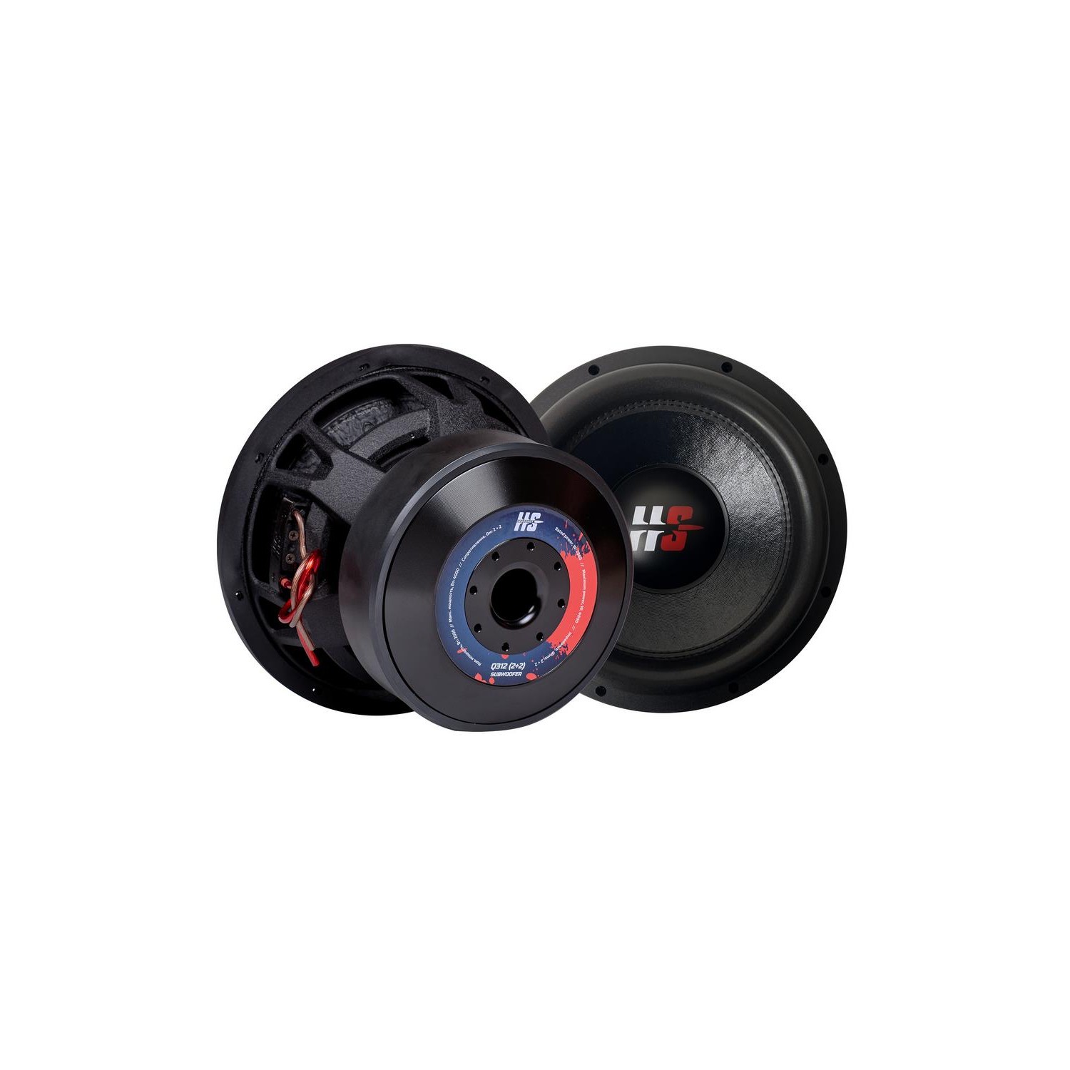 Headshot Q312 (2+2) D2 głośnik niskotonowy 12"30cm 2000/4000W Fs-42Hz