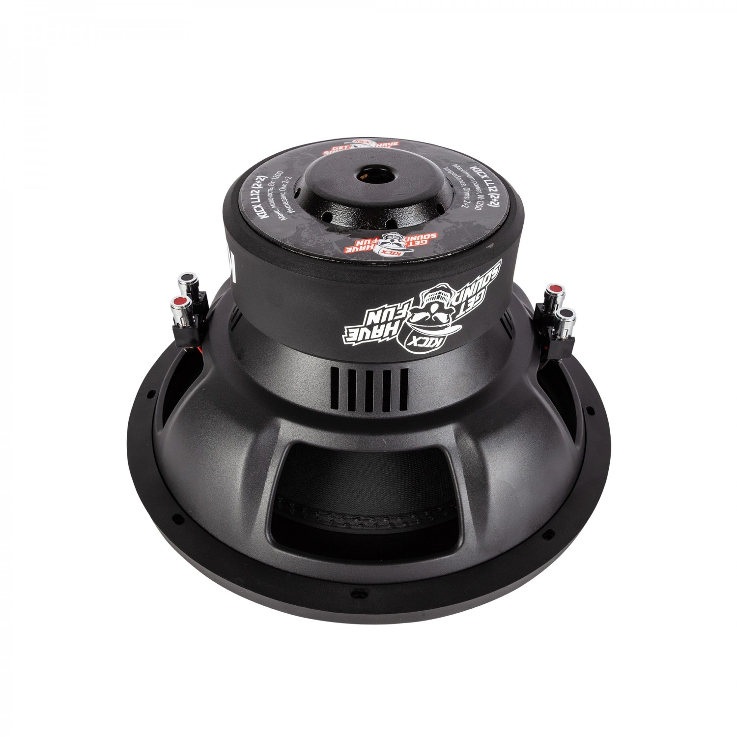 KICX  LL12 D2 (2+2 Ohm) głośnik niskotonowy 12" 30cm 600W RMS