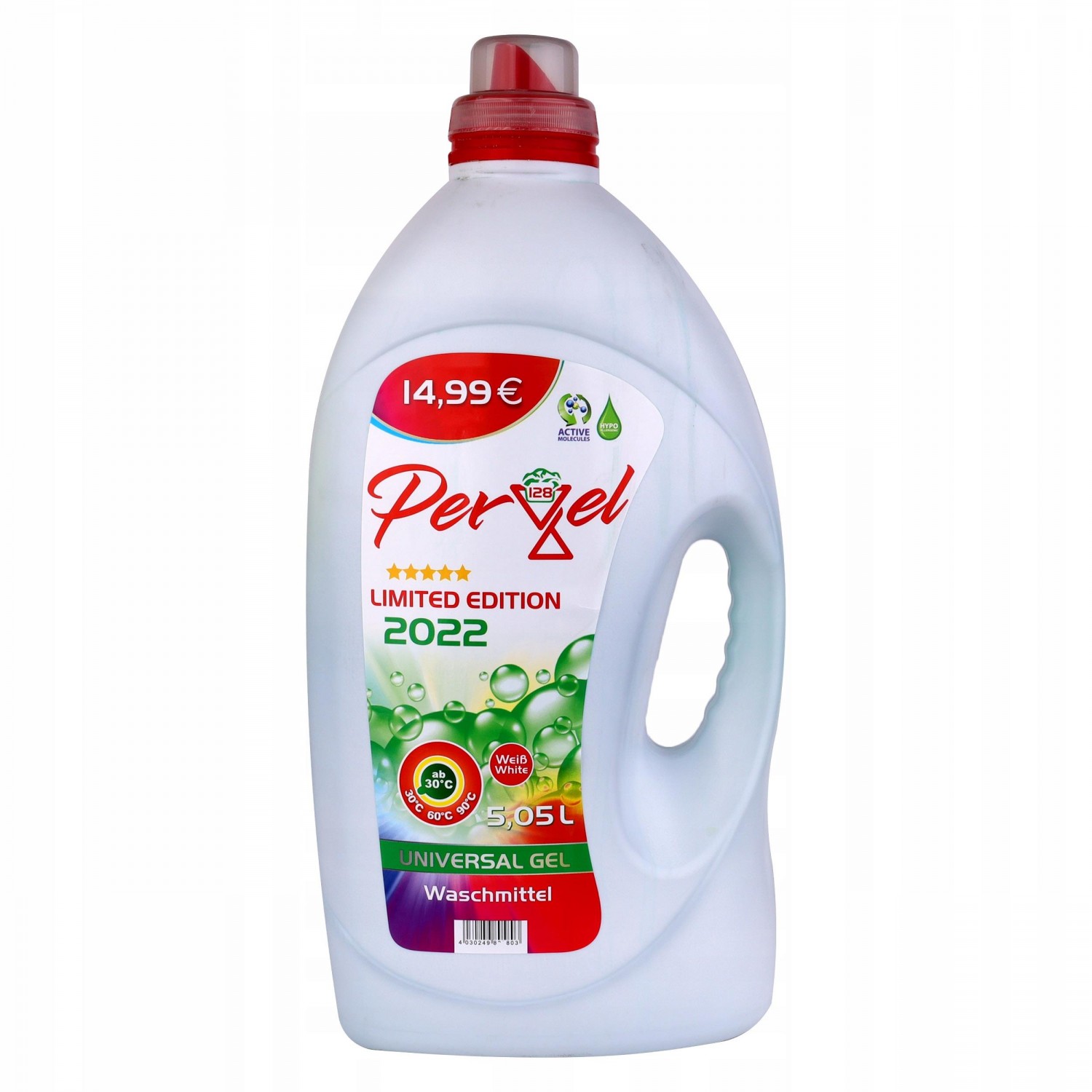 Płyn żel do prania tkanin kolor PERGEL5,05L