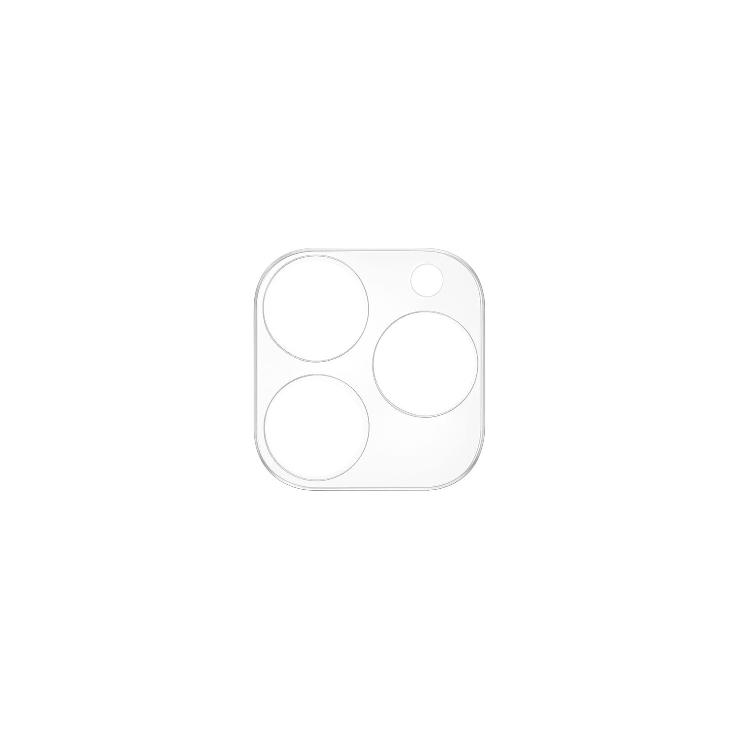 Ecobox szkło hartowane na aparat do iPhone 16 transparentny