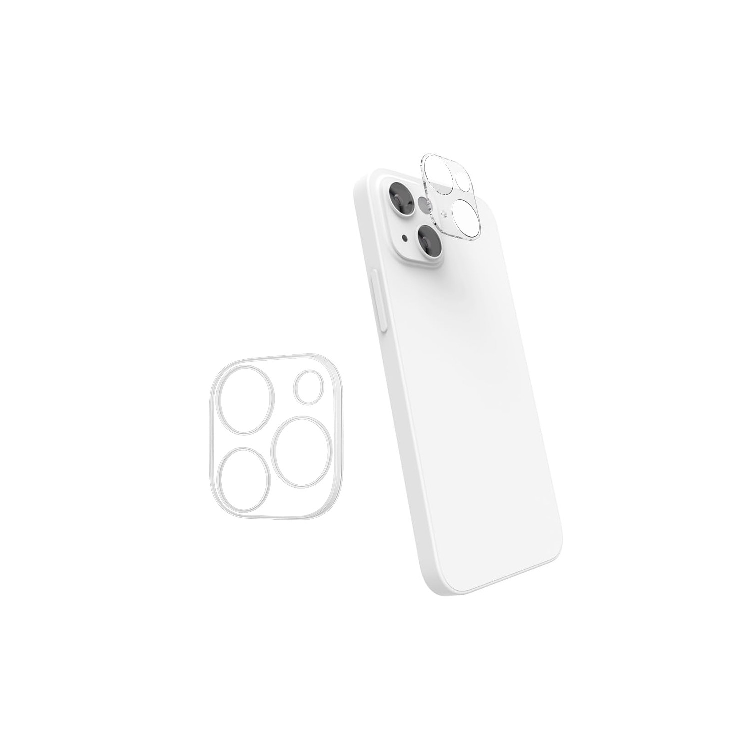 Ecobox szkło hartowane na aparat do Samsung Galaxy S24 transparentny