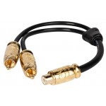 Kabel RCA Headshot RCY-1F2M-0.25 łącznik
