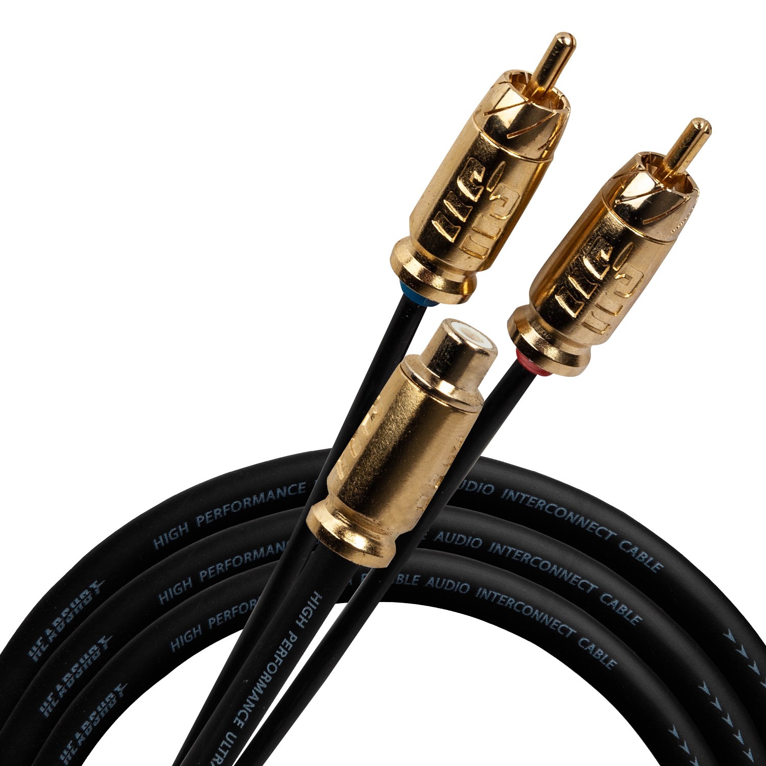 Kabel RCA Headshot RCY-1F2M-0.25 łącznik