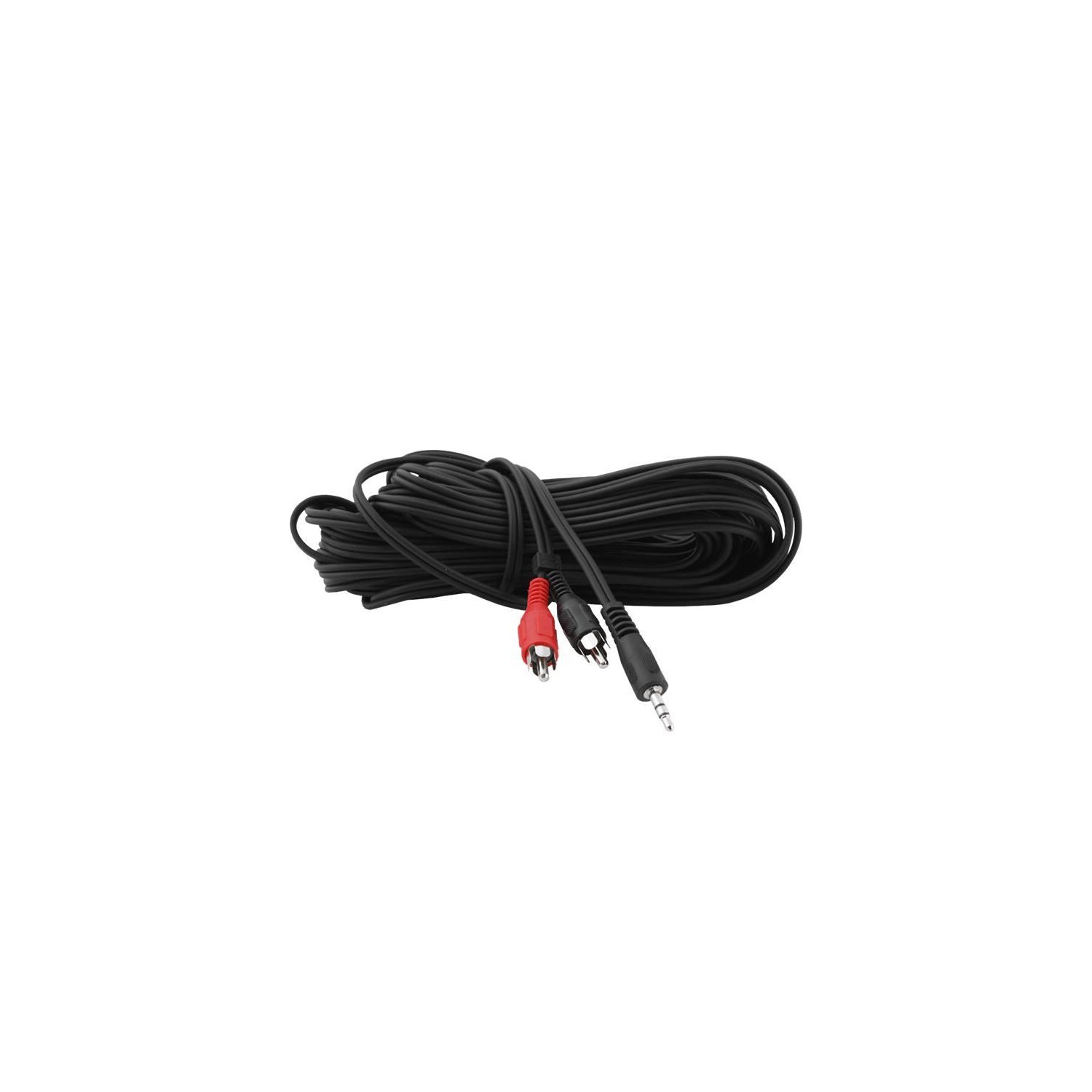 Kabel 2x RCA - Jack 3.5mm 5m