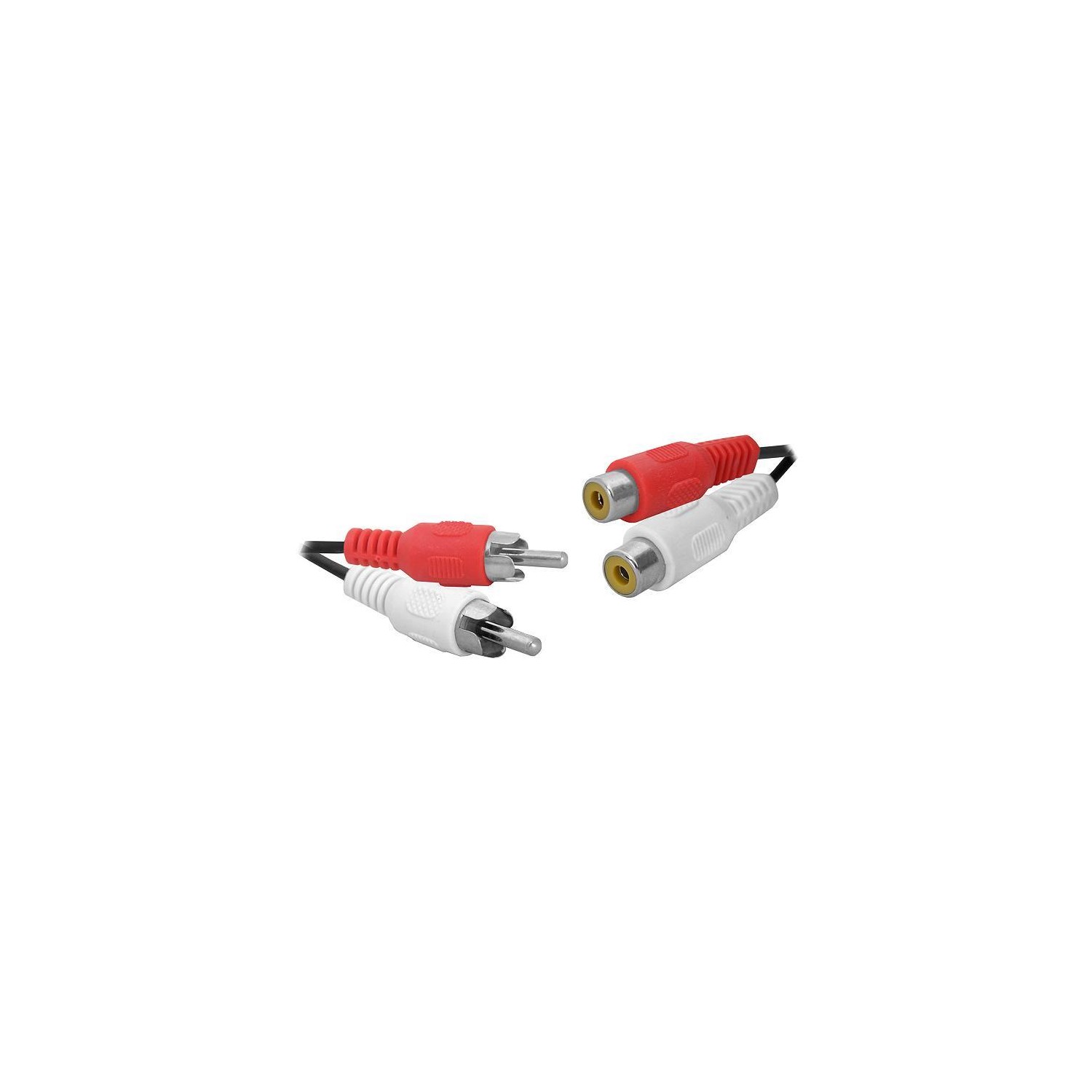 Kabel 2x wtyk - 2x gn RCA 7.5m