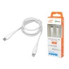 Kabel TypeC - 8PIN iPhone 1m biały Quick Charge