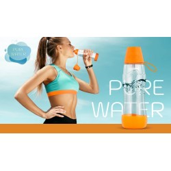 Butelka filtrująca TEESA PURE WATER ORANGE TSA0120-O