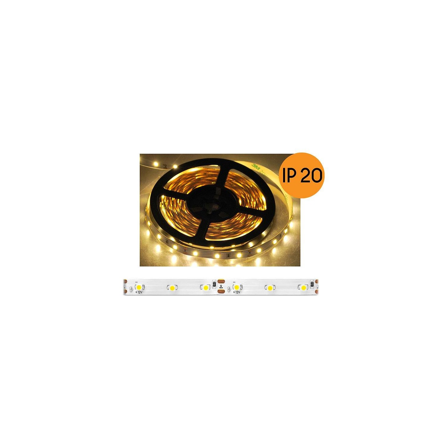 Taśma LED biała ciepła 5m 300 diod LXL092 SMD2835