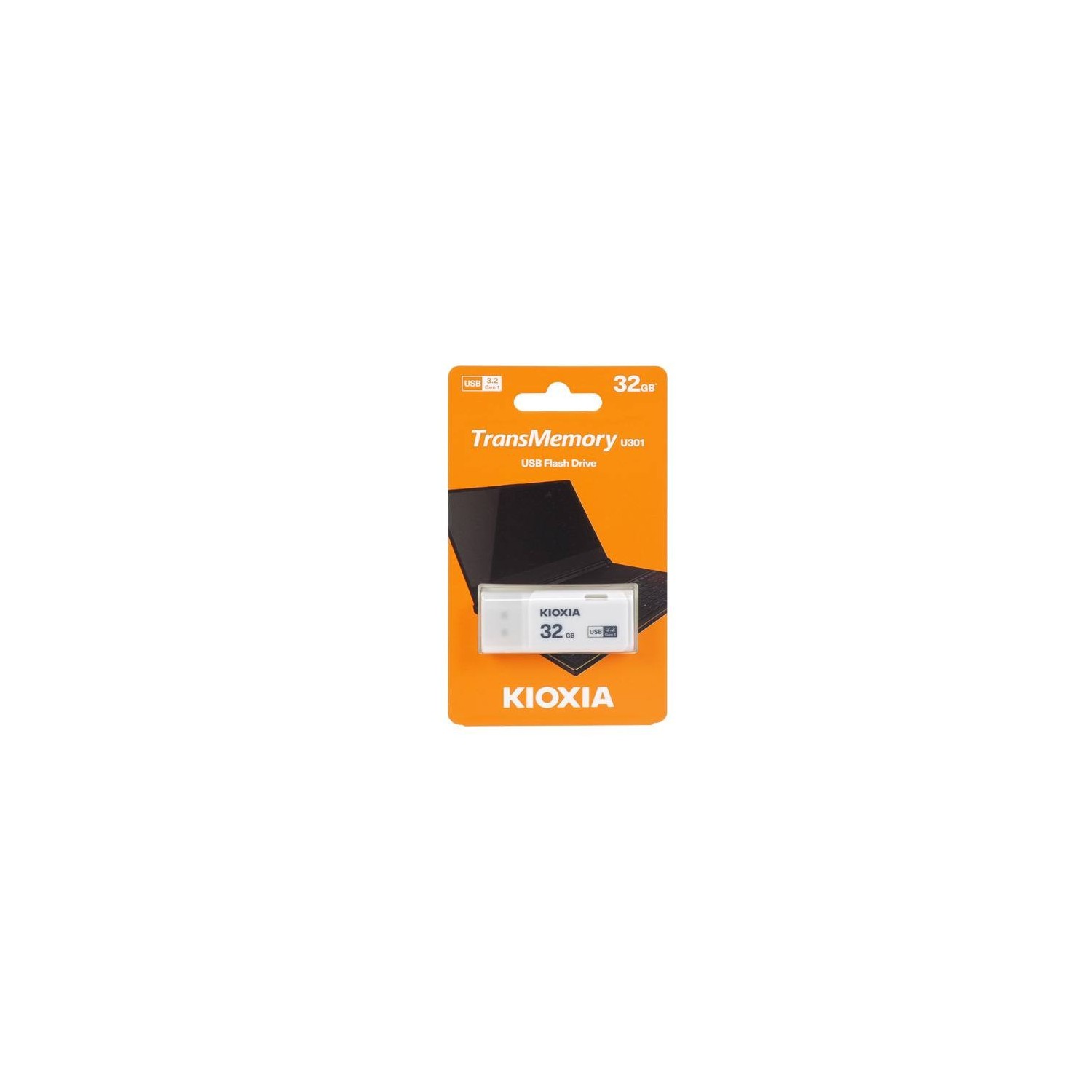 Pendrive 32 GB USB 3.0 Kioxia U301, biały