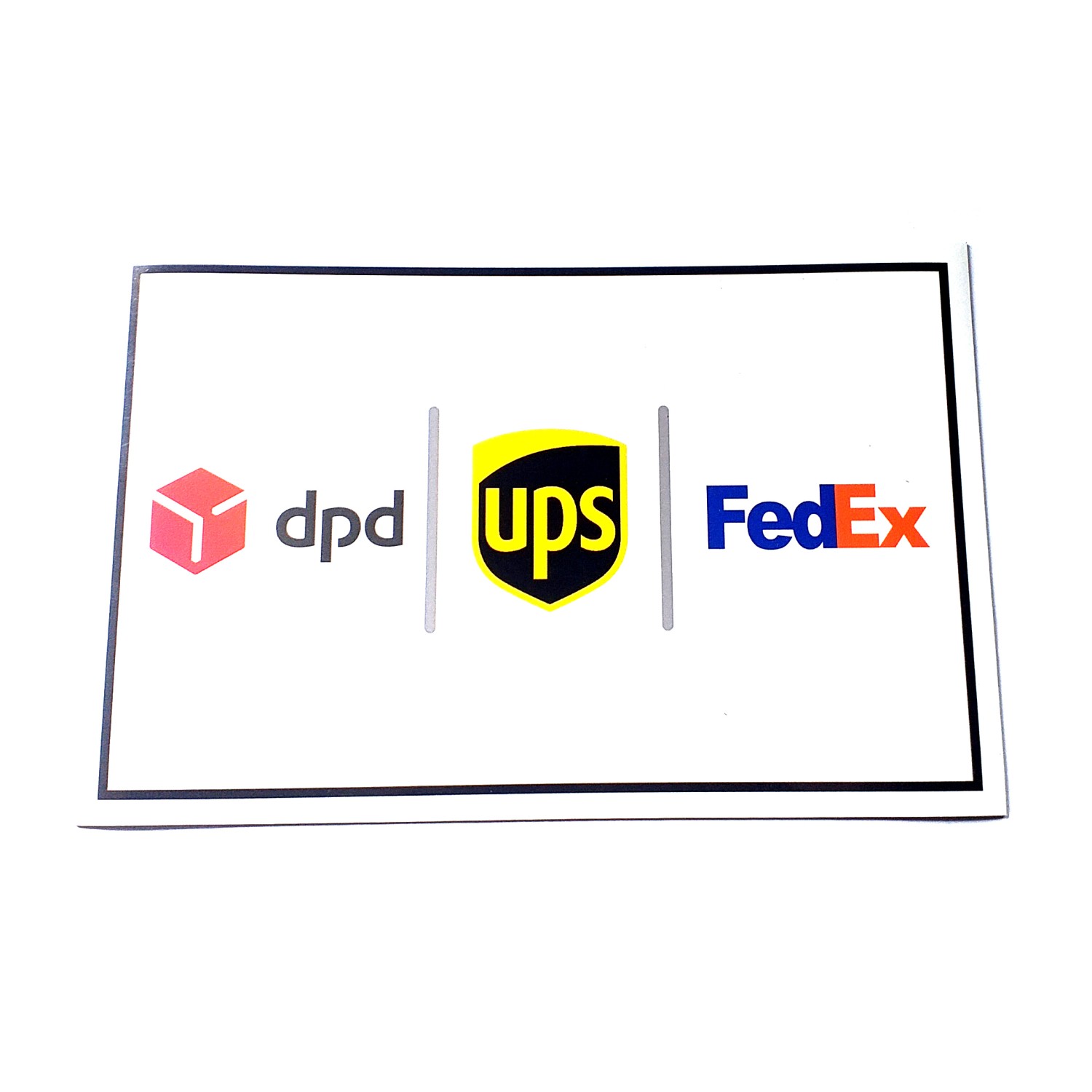 Naklejka magnetyczna paczkomatowa DPD UPS FedEx 150x230 NM-00002