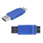 Przejście USB 3.0 wtyk A - wtyk micro USB LX8378