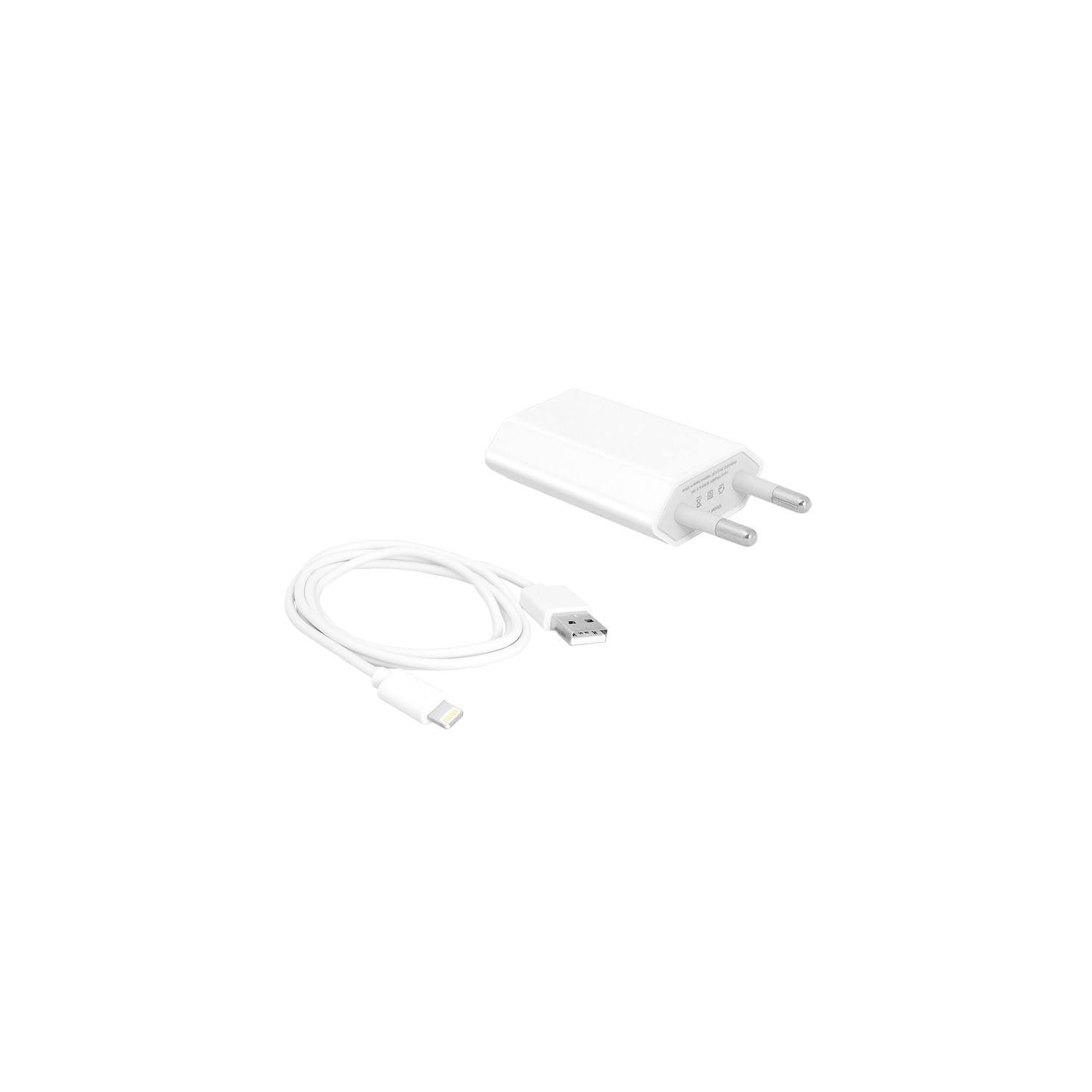 Ładowarka sieciowa USB + kabel IPHONE 8PIN, 1m