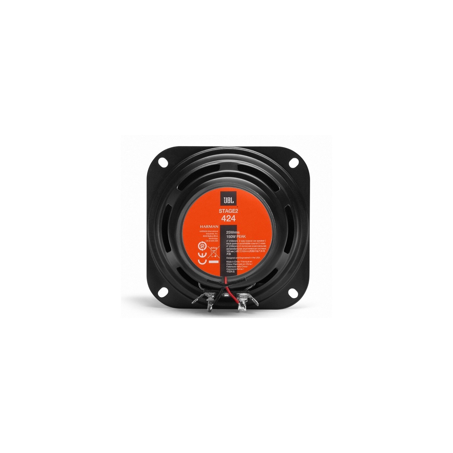 GŁOŚNIKI JBL STAGE2 424 100MM 2DR 25W/150W