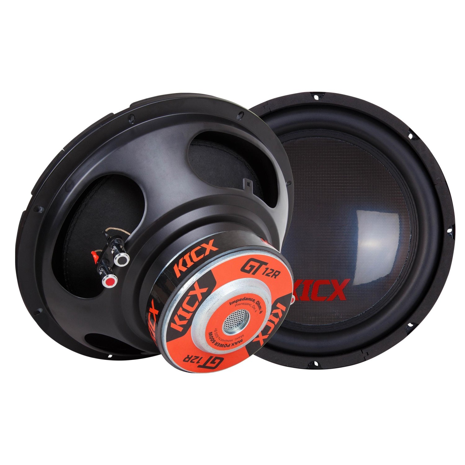 GŁOŚNIK KICX GT 12R D4 (4+4) NISKOTONOWY SUBWOOFER