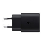 ŁADOWARKA SIECIOWA USB-C CZARNA SAMSUNG EP-TA800EBE 3A SUPER FAST CHARGING 3000mA QUICK TYP-C SLOT