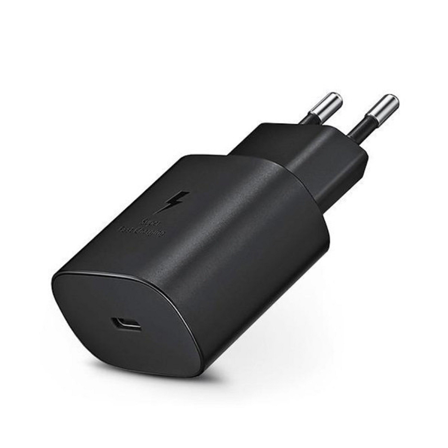 ŁADOWARKA SIECIOWA USB-C CZARNA SAMSUNG EP-TA800EBE 3A SUPER FAST CHARGING 3000mA QUICK TYP-C SLOT