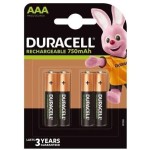 Akumulator DURACELL R03 AAA 750mAh StayCharged 4szt