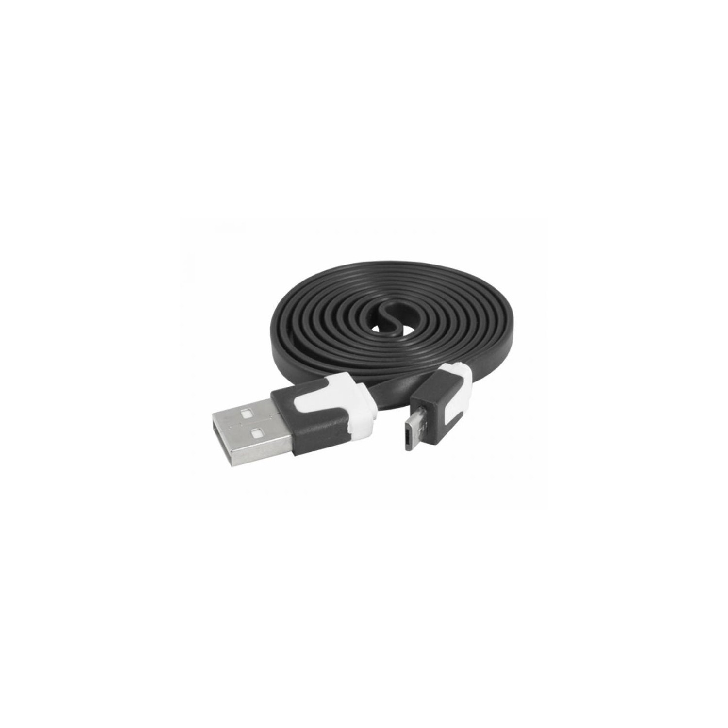 Kabel micro USB 1m, czarny,...