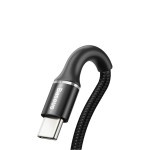 Baseus kabel USB Halo typ-C 2m czarny 2A  CATGH-C01