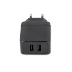 Ładowarka sieciowa Maxlife MXTC-02 2xUSB Fast Charge 2.4A czarna