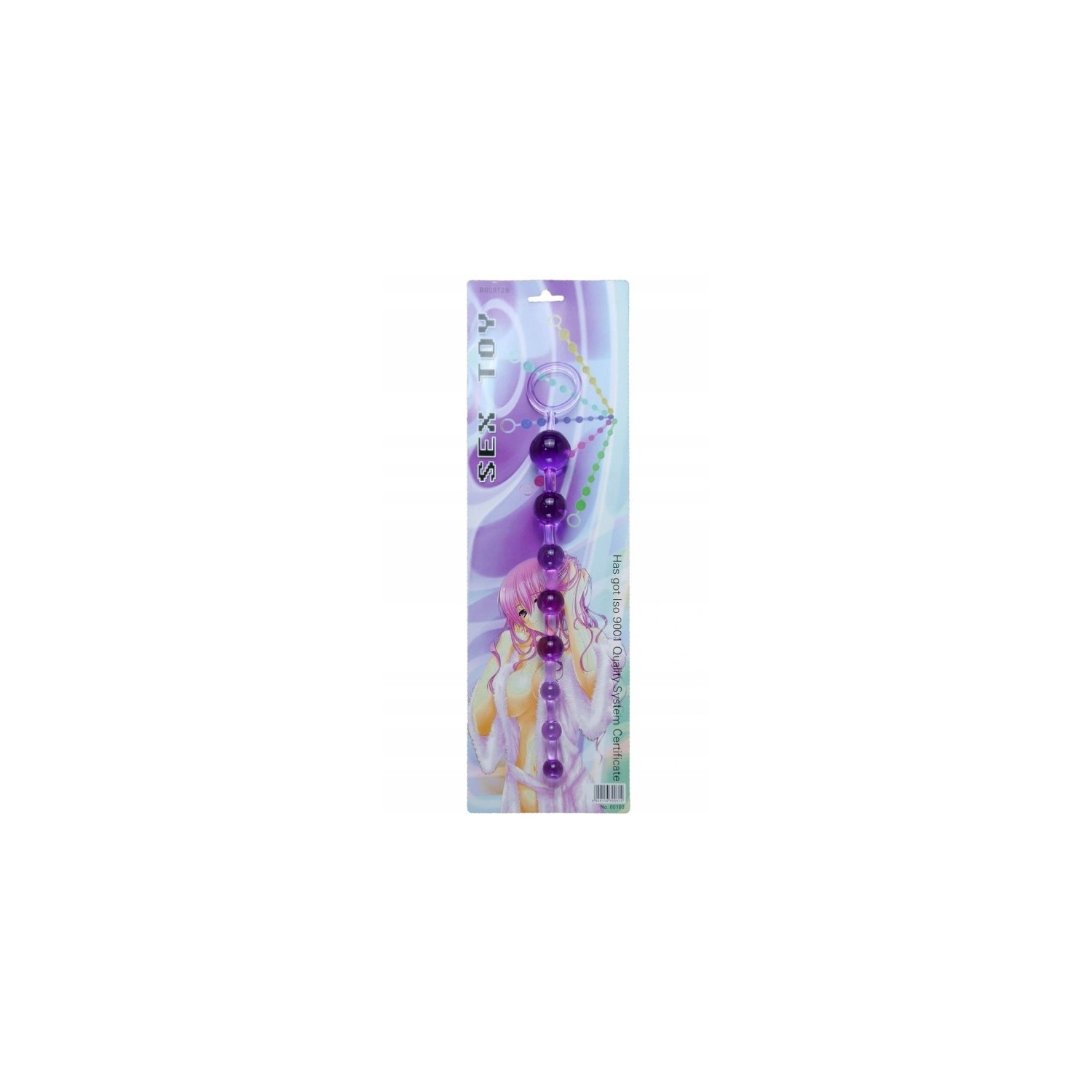 Koraliki analne Jelly Anal 10 Beads Purple