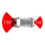 EPDVR04 WIDEOREJESTRATOR FHD 1080P 7" DOTYKOWY EKRAN TFT + KAMERA COFANIA 720P