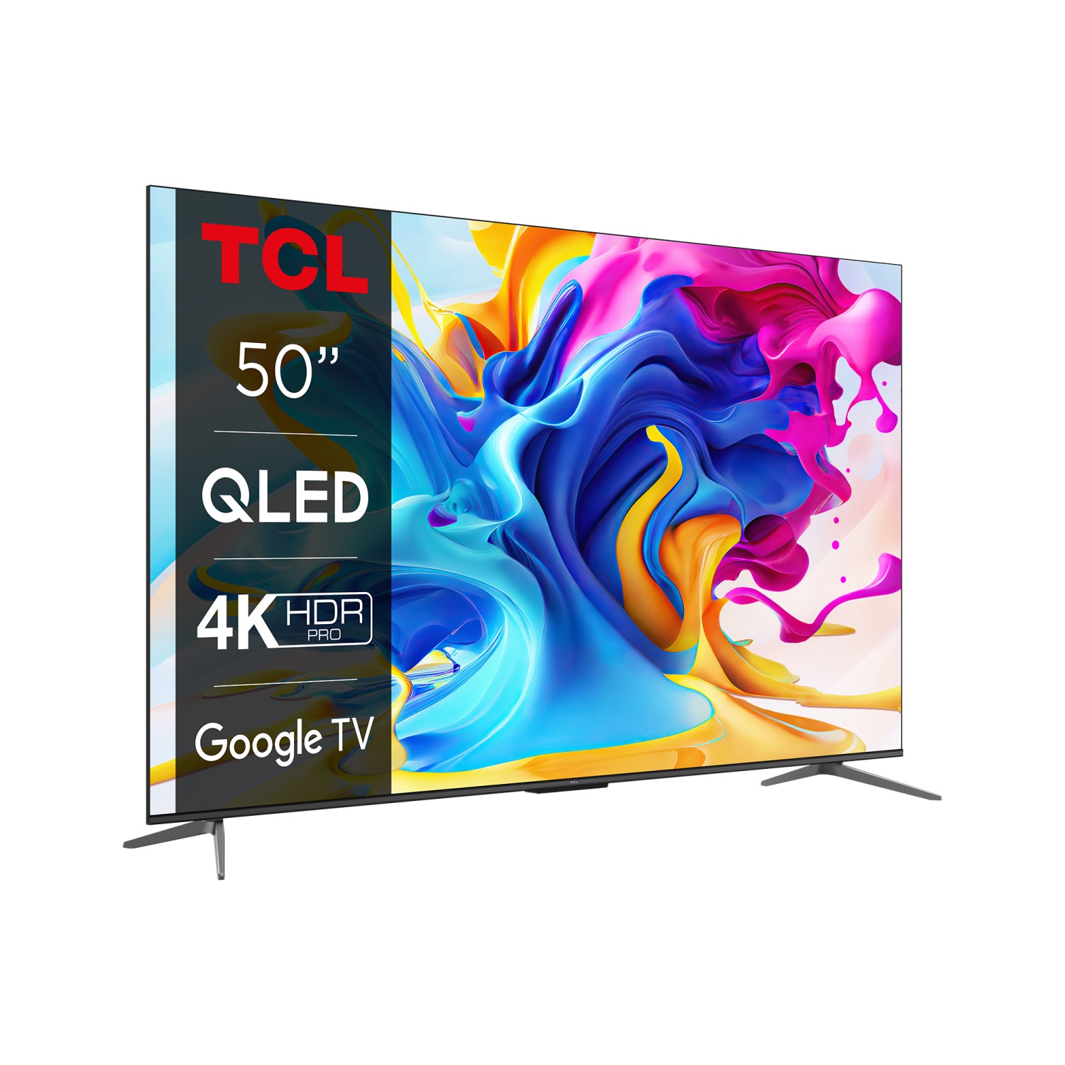 Telewizor TCL 50 cali Qled GoogleTV DVB-T2/C/S2 H.265 HEVC