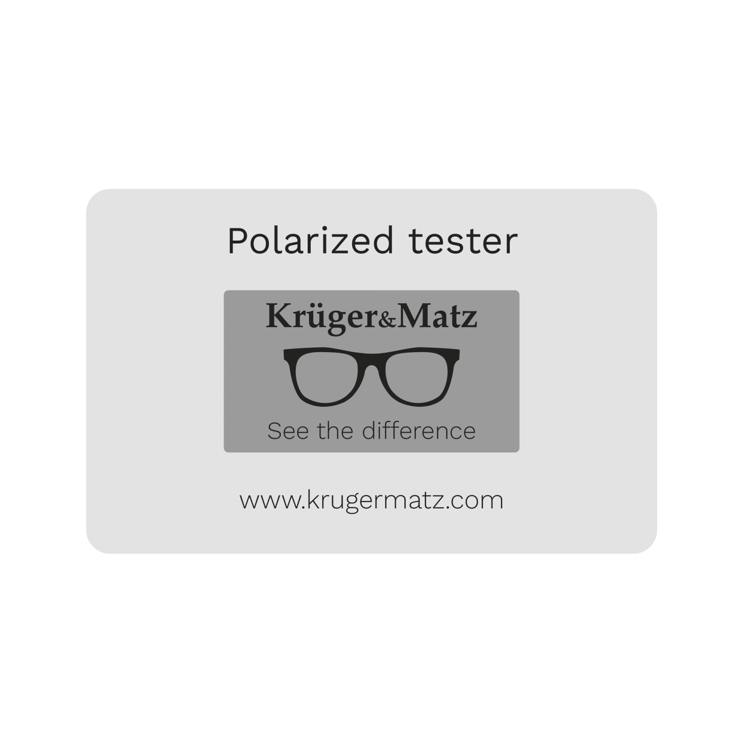 Tester polaryzacji okularów Kruger&Matz KM00028