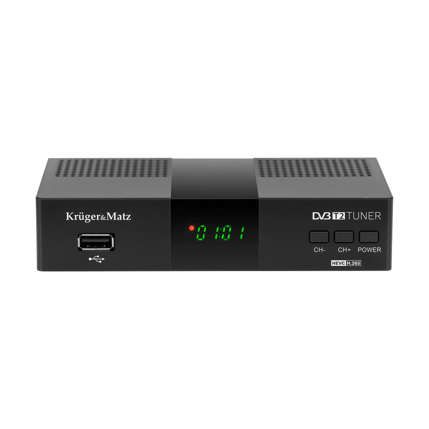 Tuner DVB-T2 H.265 HEVC Kruger&Matz KM0550D