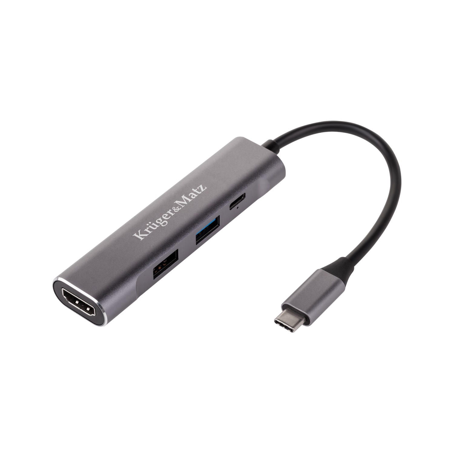 Adapter (HUB)  USB typu C na HDMI/USB3.0/USB2.0/C port